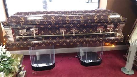 louis vuitton casket prices|louis vuitton casket video.